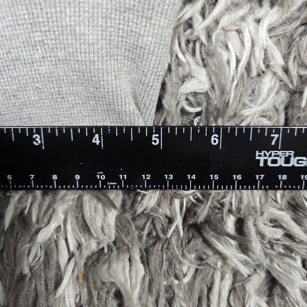 Champion Reverse Weave Gray Tapered Sweatpants Large Chenille Logo Patch Mens L - Picture 4 of 8